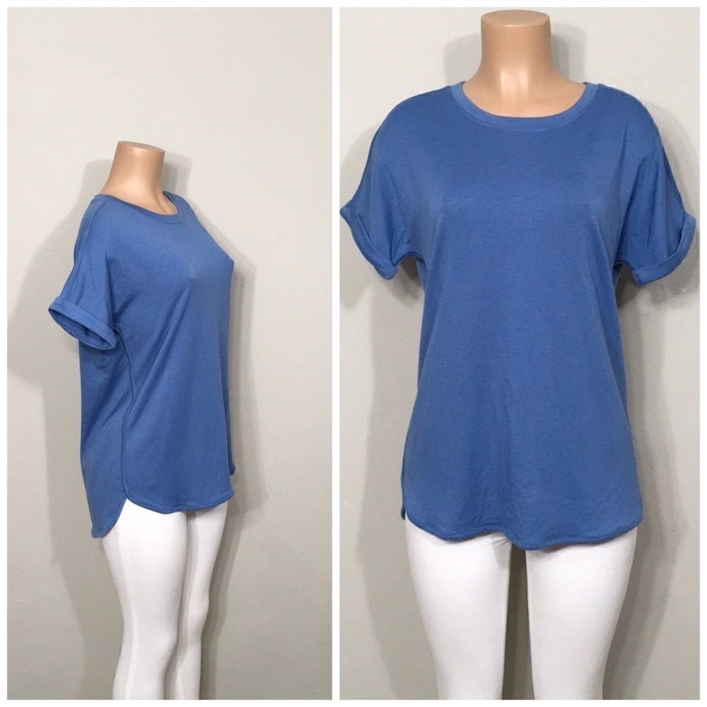 Blue lightweight summer top. New
